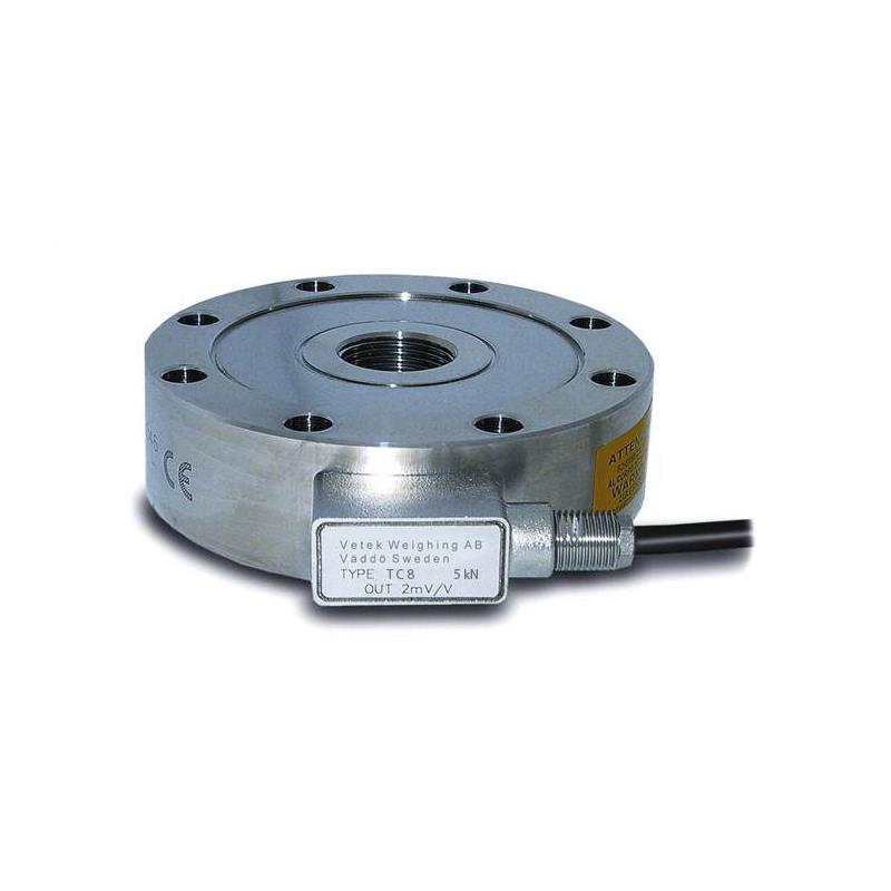 Dynamometer TC8 - rostfritt stål, Ø230mm, 750kN
