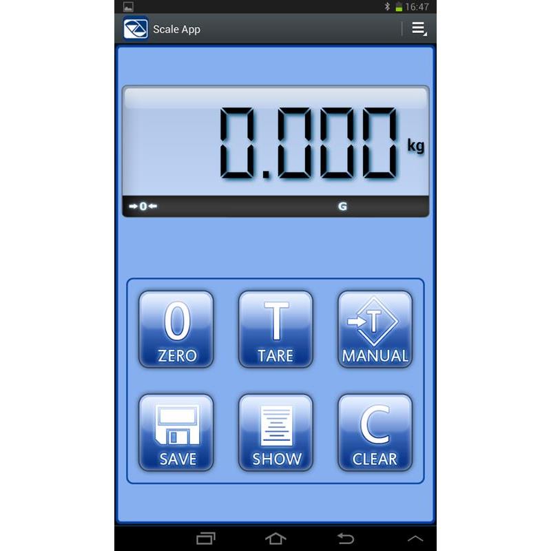 Mjukvara (app) för smartphones och surfplattor Android