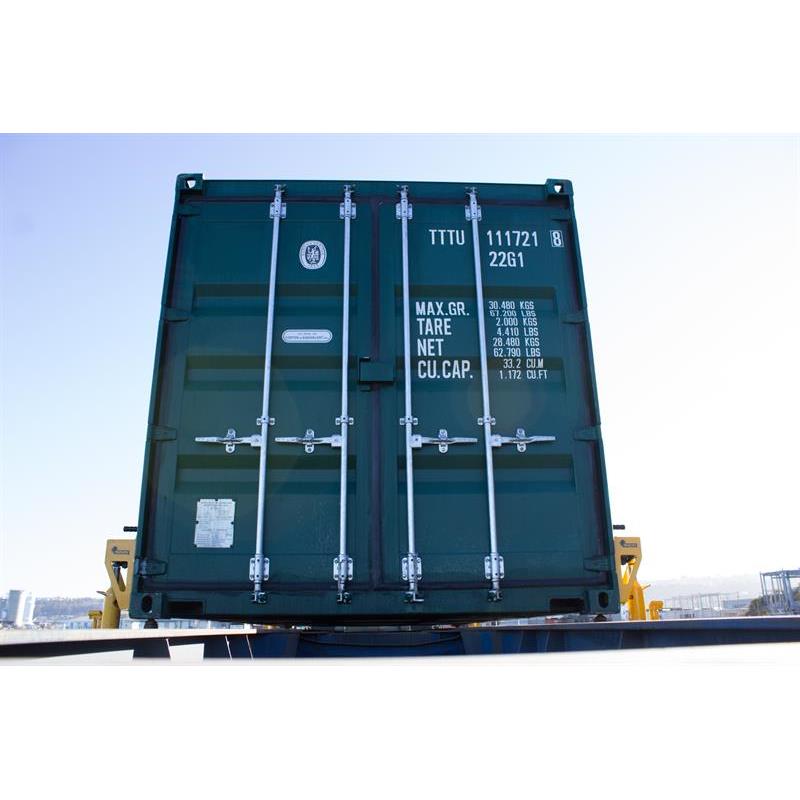 Containervägning på chassi, 35000kg/5kg, OIML