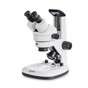 Mikroskop Kern OZL-46 stereo, binokulär, mekanisk pelare. 0,7x/4,5x förstoring. Synfält ø 20.0mm.