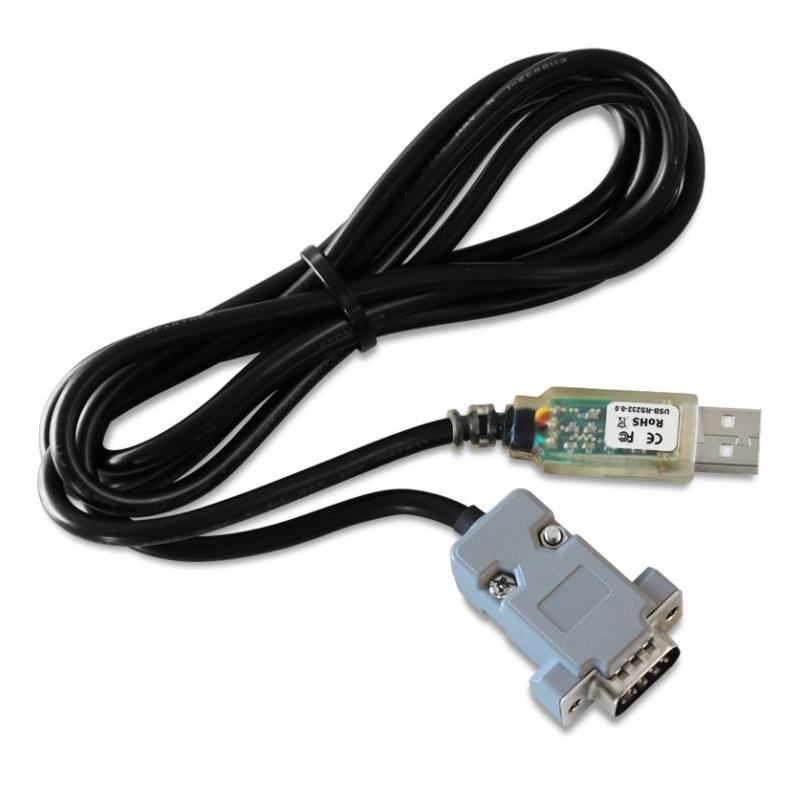 RS232 till USB kabel 1,5m med förskruvning för Dini DB9