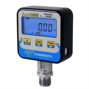 Digital manometer LABDMM2 2500 bar. För tryck- och temperaturmätning.