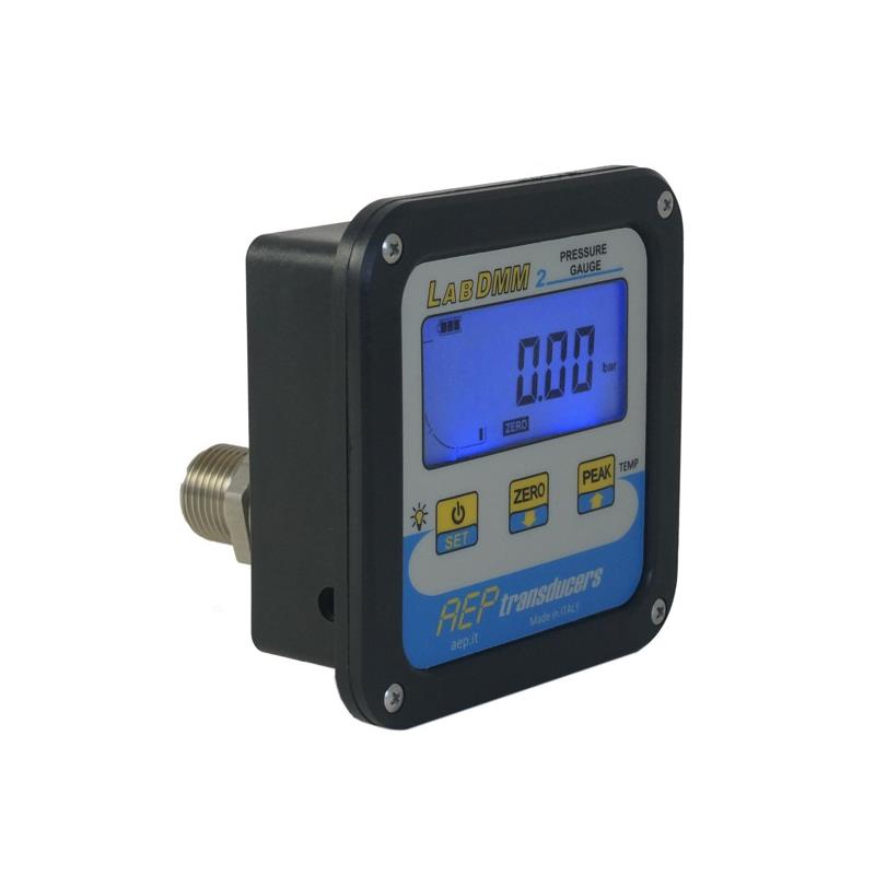 Digital manometer LABDMM2 2000 bar. För tryck- och temperaturmätning.