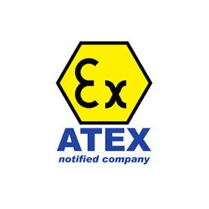 Deklaration av ATEX system, Ex II 2GD IIC T6 T125°C X