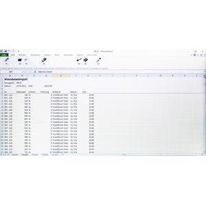 Plug-In för dataöverföring av mätdata från mätinstrumentet och överföring till PC