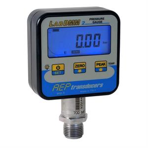 Digital manometer LABDMM2 350 bar. För tryck- och temperaturmätning.