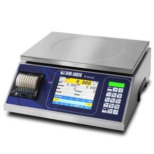 Bordsvåg med touch skärm och printer 12kg/2g & 30kg/5g