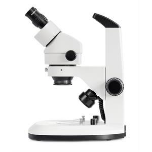 Mikroskop Kern OZL-46 stereo, trinokulär, mekanisk pelare. 0,7x/4,5x förstoring. Synfält ø20.0mm