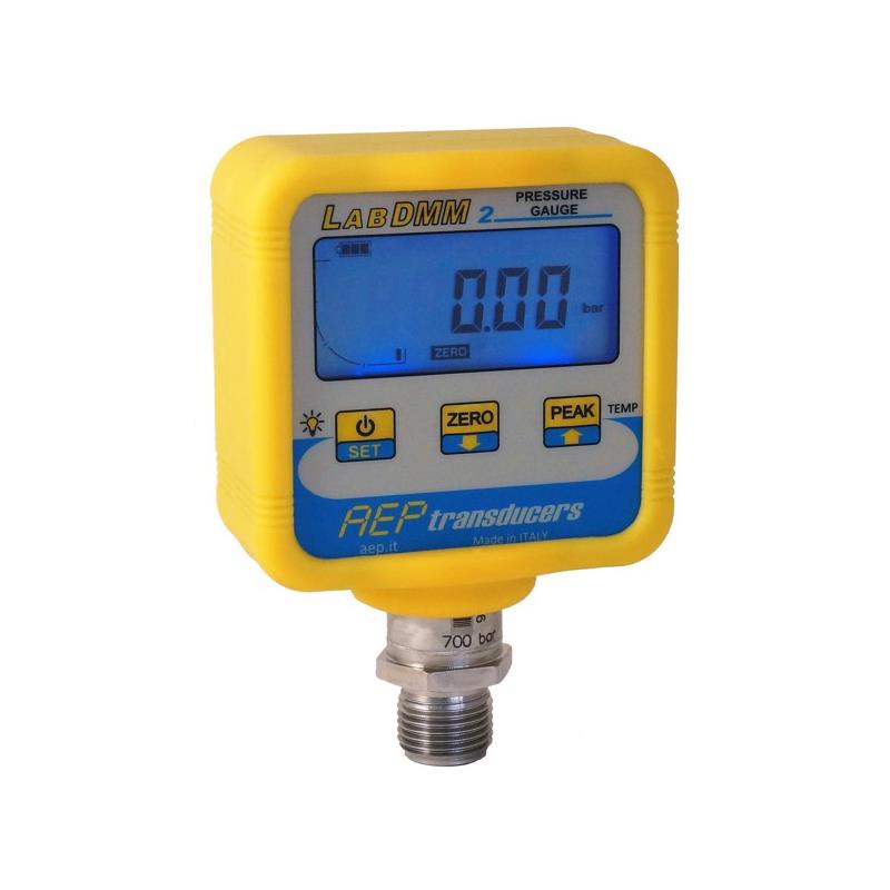 Digital manometer LABDMM2 3000 bar. För tryck- och temperaturmätning.